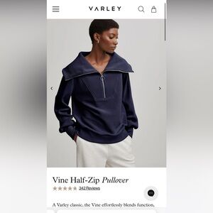 Varley Vine Half-Zip Pullover